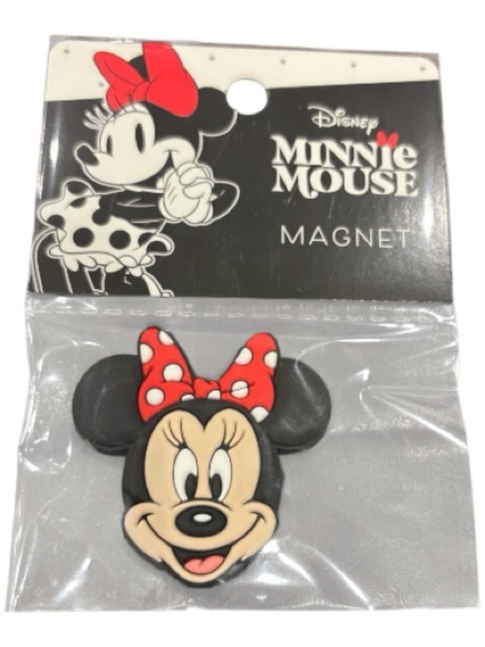 Disney Minnie Mouse Polka Dot Red Bow Magnet